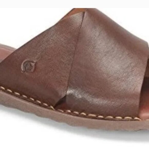 NEW BORN Getaway Leather Men Handcrafted Footwear Sandal (Brown) US 13 / EU 46 - Picture 2 of 2